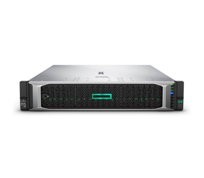 Сервер HPE Proliant DL380 Gen10/ 2x Xeon Gold 6130/ 64GB/ P408i-aFBWC (2GB/ RAID 0/1/10/5/50/6/60)/ noHDD (8/24+6up) SFF/ DVD-RW/ iLOadv/ 6 HP Fans/ 4x 1GbE/ 2x 10/25 Gb 640SFP/ EasyRK+CMA/ 2x 800W (826567-B21)